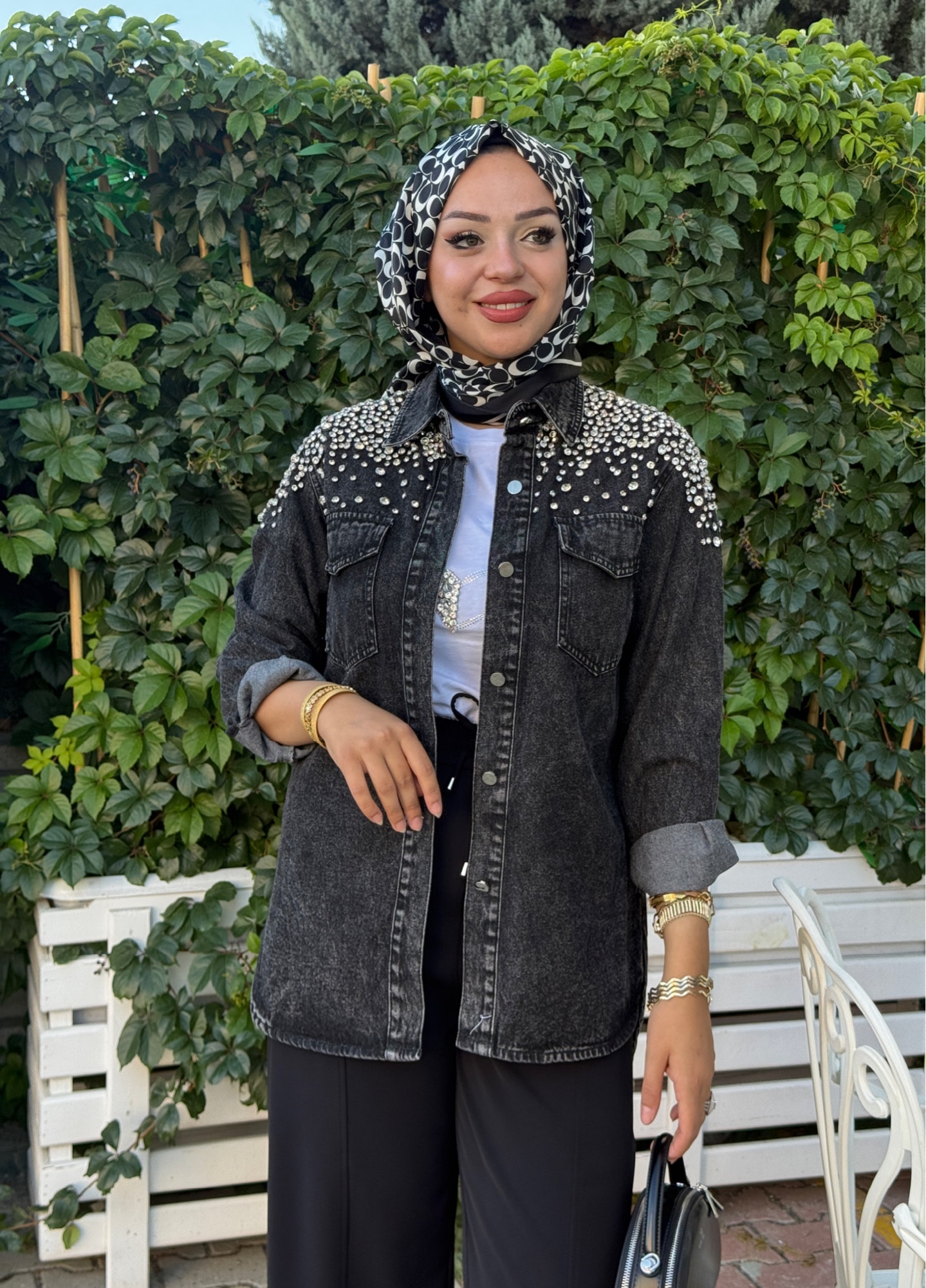 Moorofmoor  omzu taşli ceket